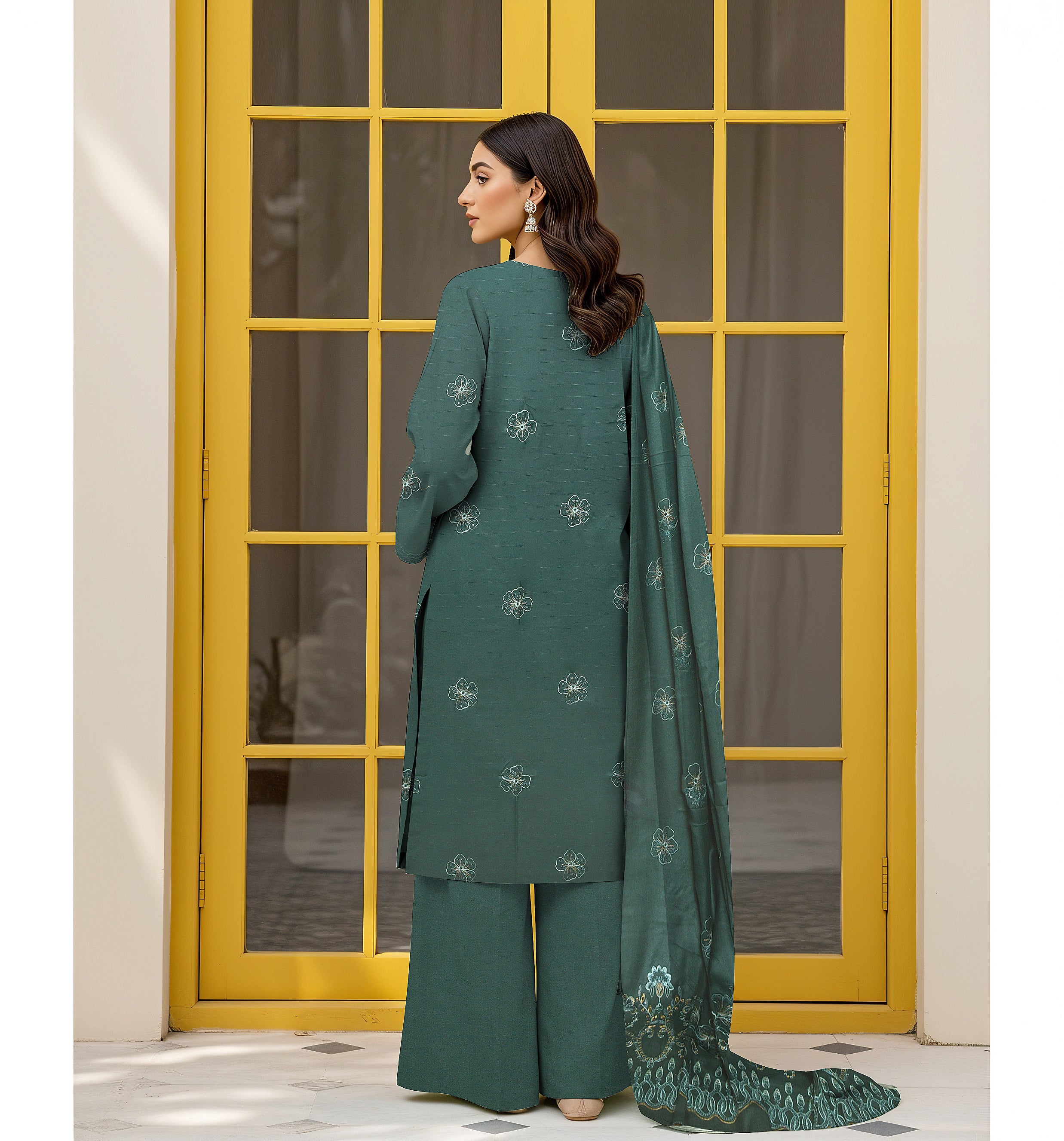 Jade Elegance (Unstitched)
