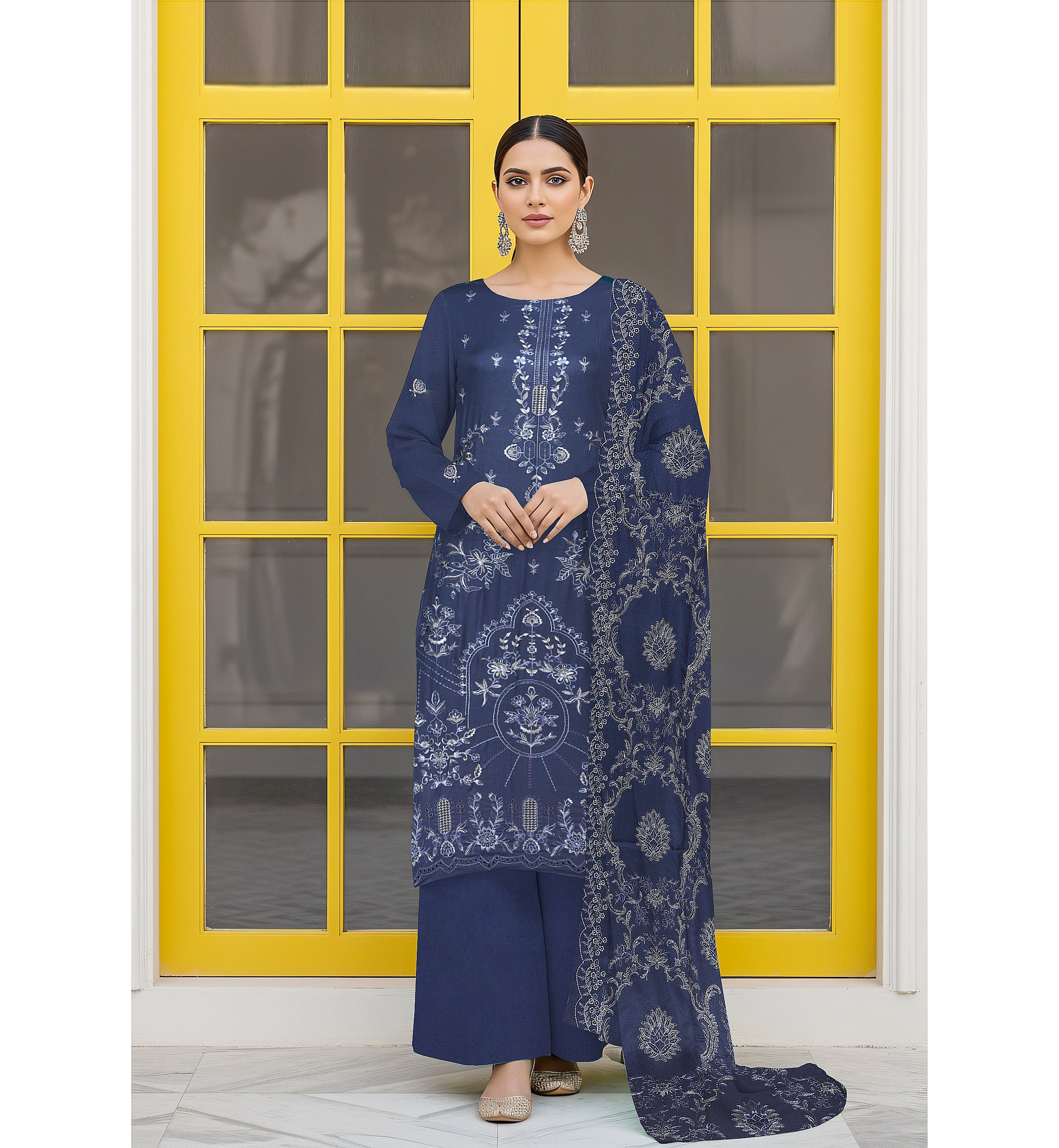 Royal Blue Charm (Unstitched)