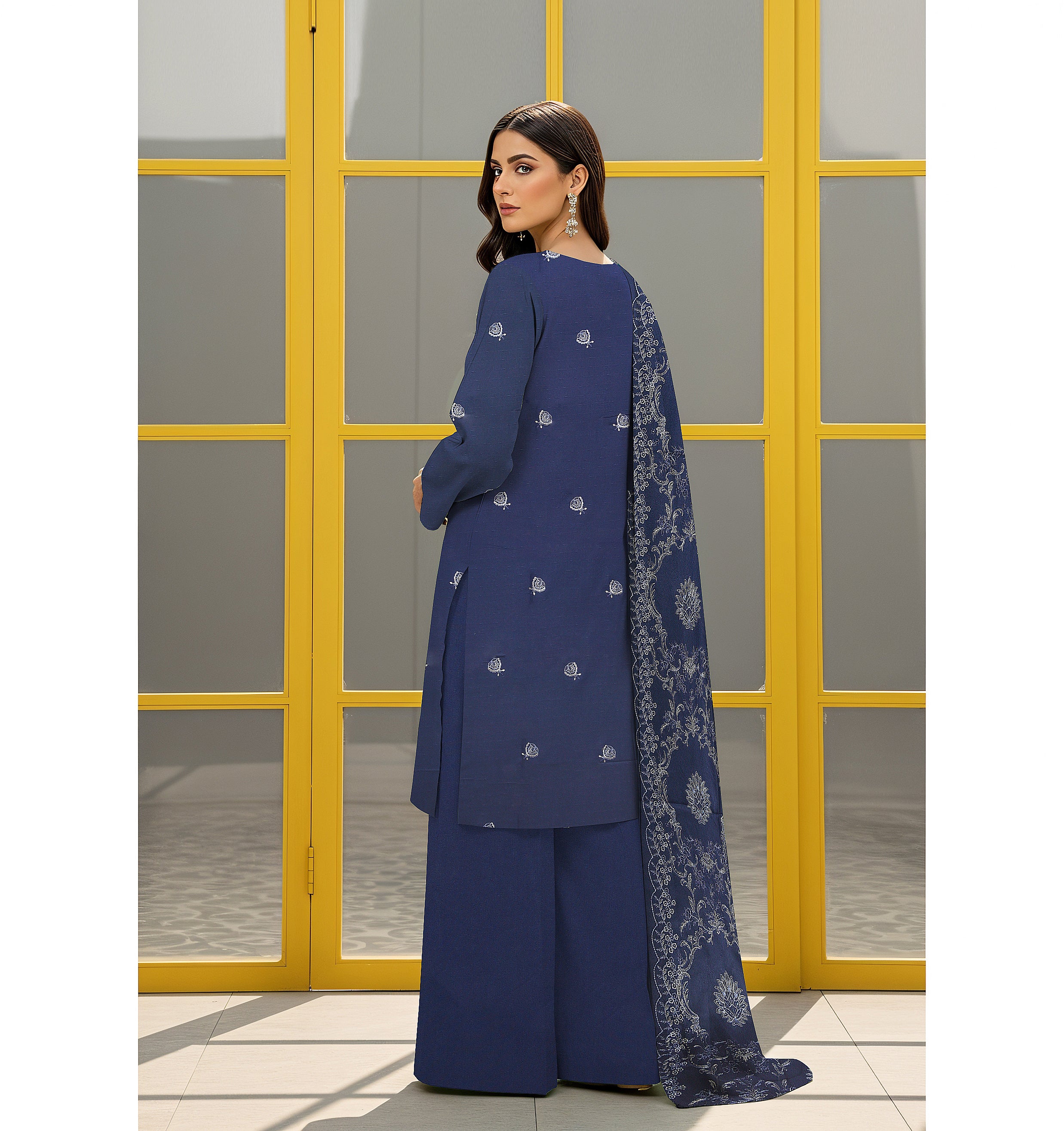 Royal Blue Charm (Unstitched)